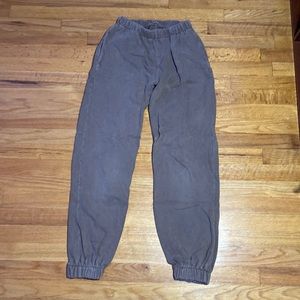 Brandy Melville brown sweatpants